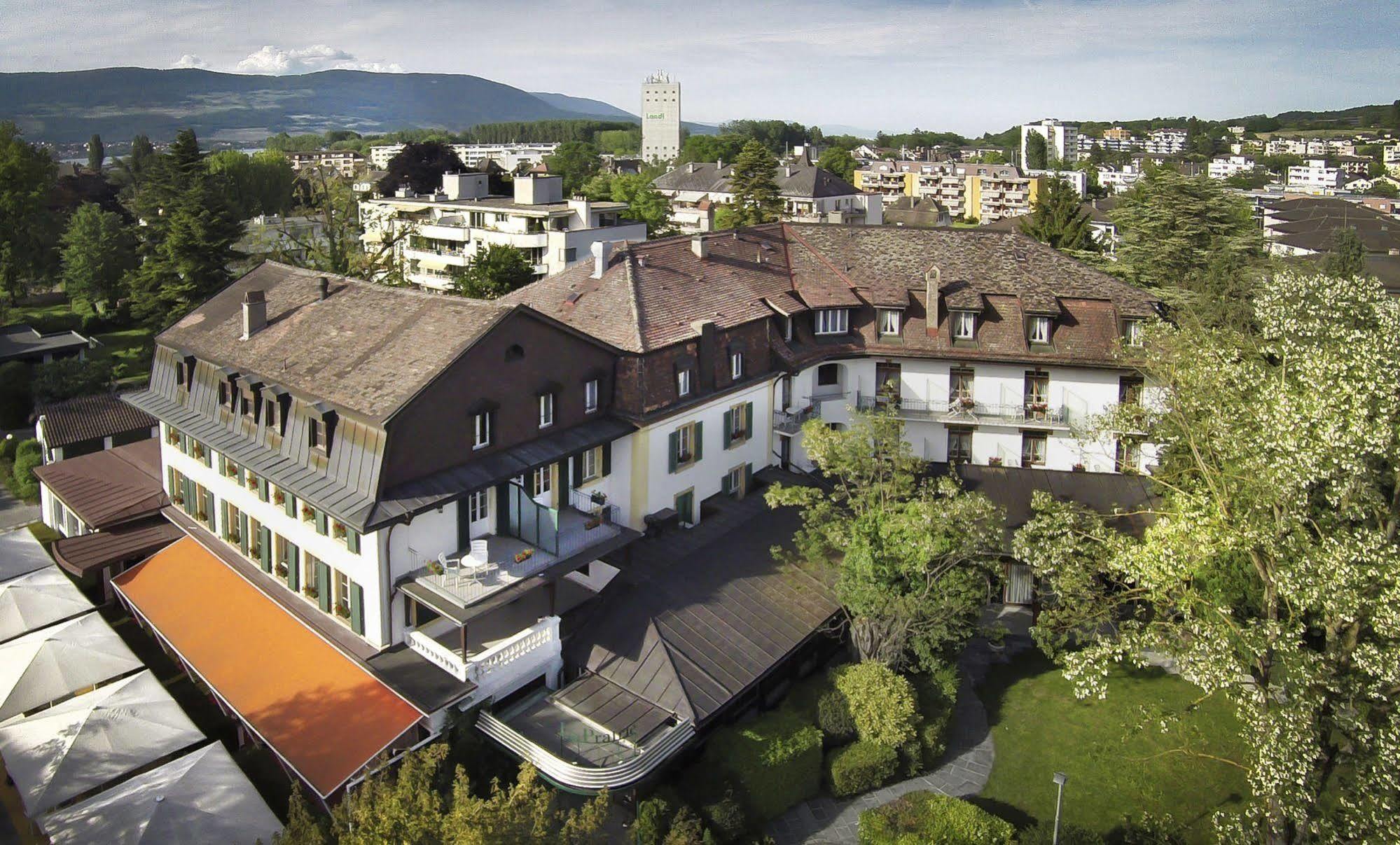 Hotel La Prairie, Swiss Bike Hotel Yverdon-les-Bains Extérieur photo